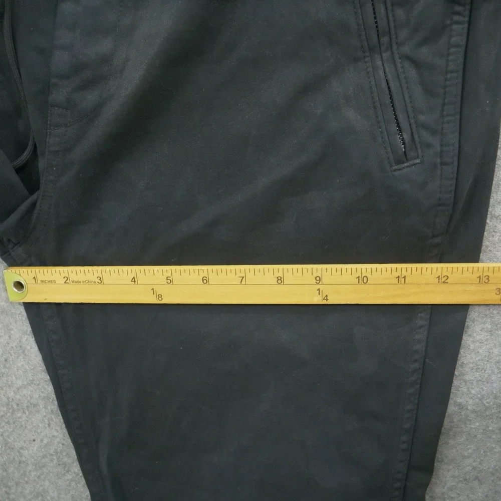 Joes Jeans Joggers Mens Extra Large Black Camo Cargo Elastic Waist Drawstring